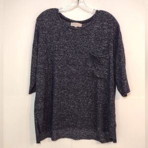 Philosophy women's grey top oversized (S)